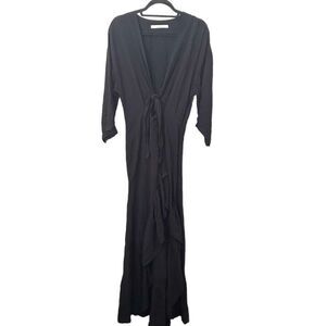 STILLWATER‎ Le Mary Celeste Maxi Dress in Black NWT Sz S
